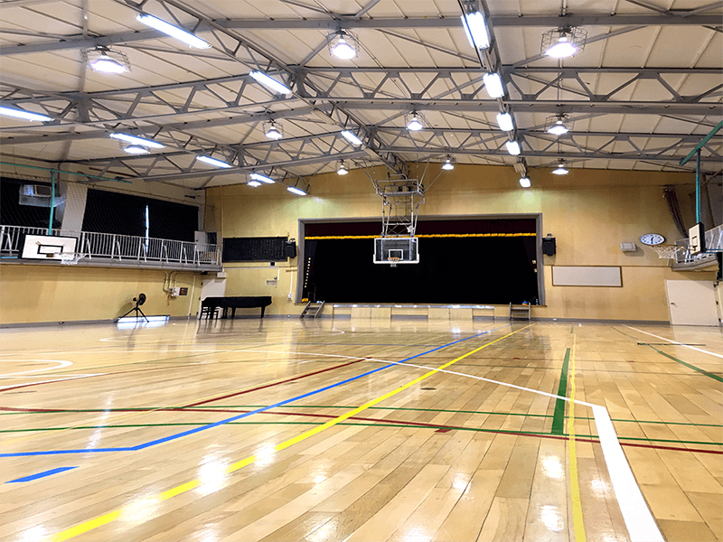 武蔵丘小学校体育館